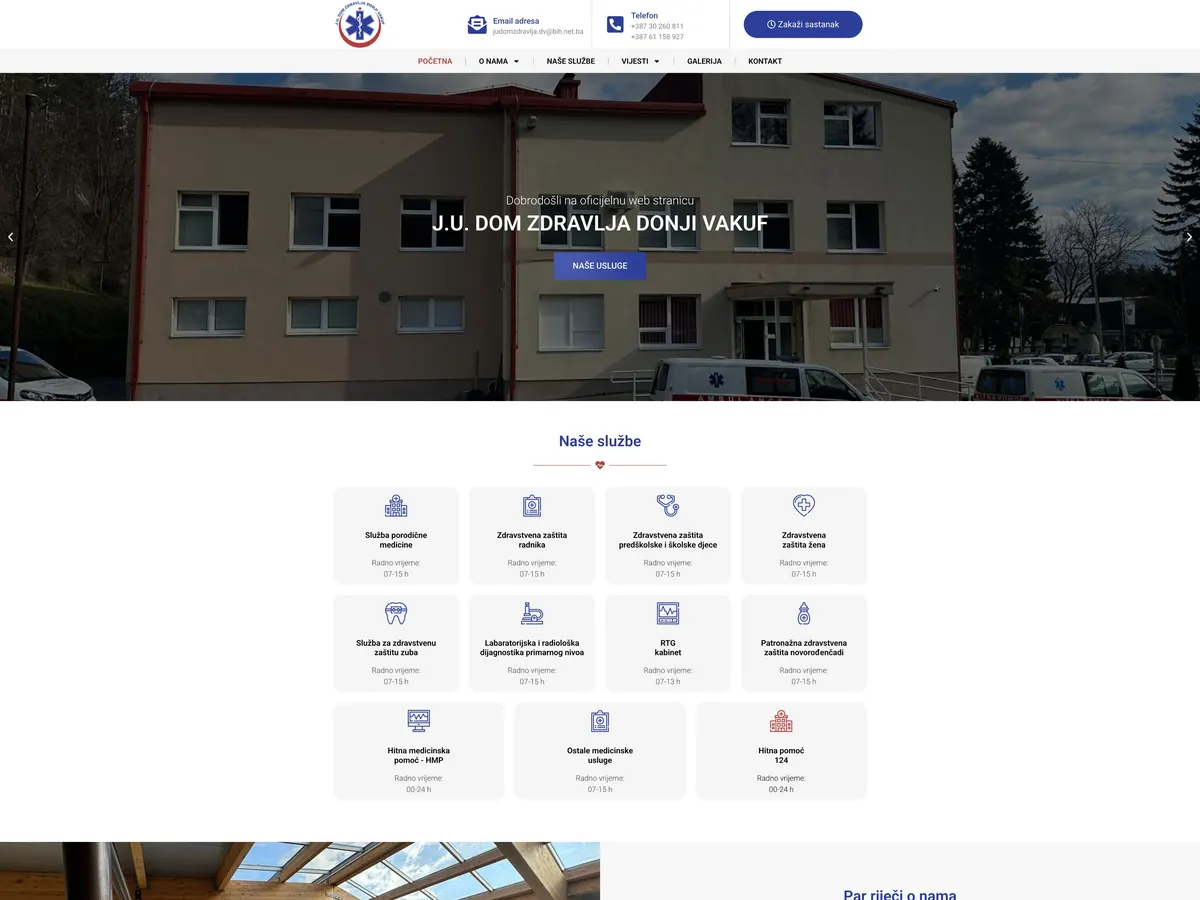 J.U. Dom zdravlja Donji Vakuf