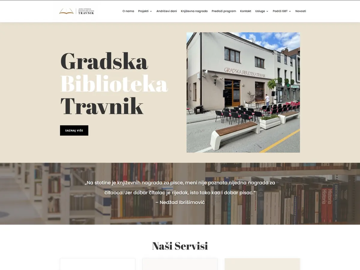 Gradska biblioteka Travnik