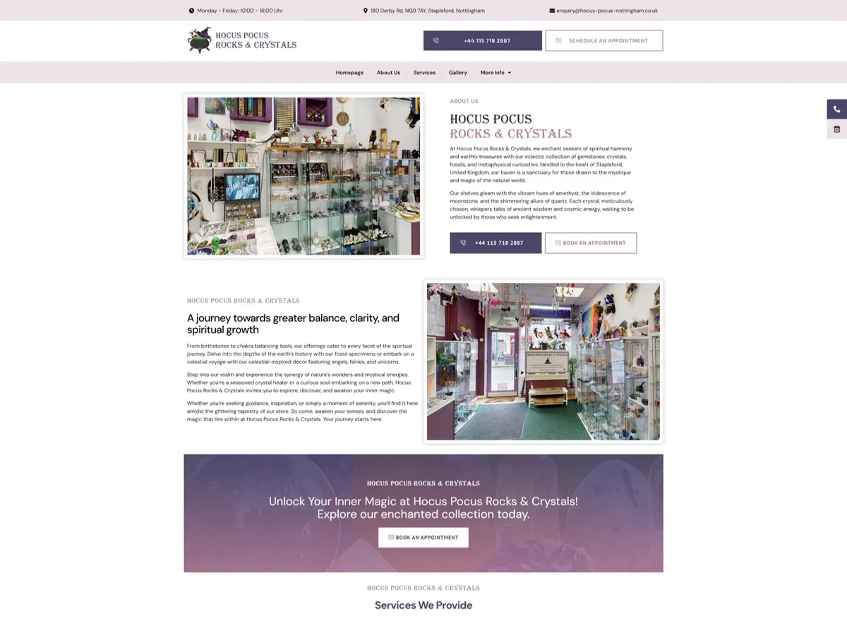 Hocus Pocus Rocks & Crystals