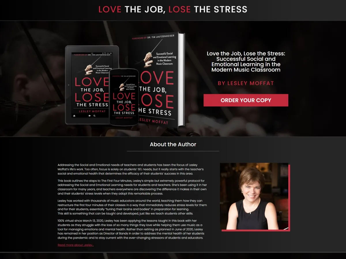 Love the Job Lose the Stress